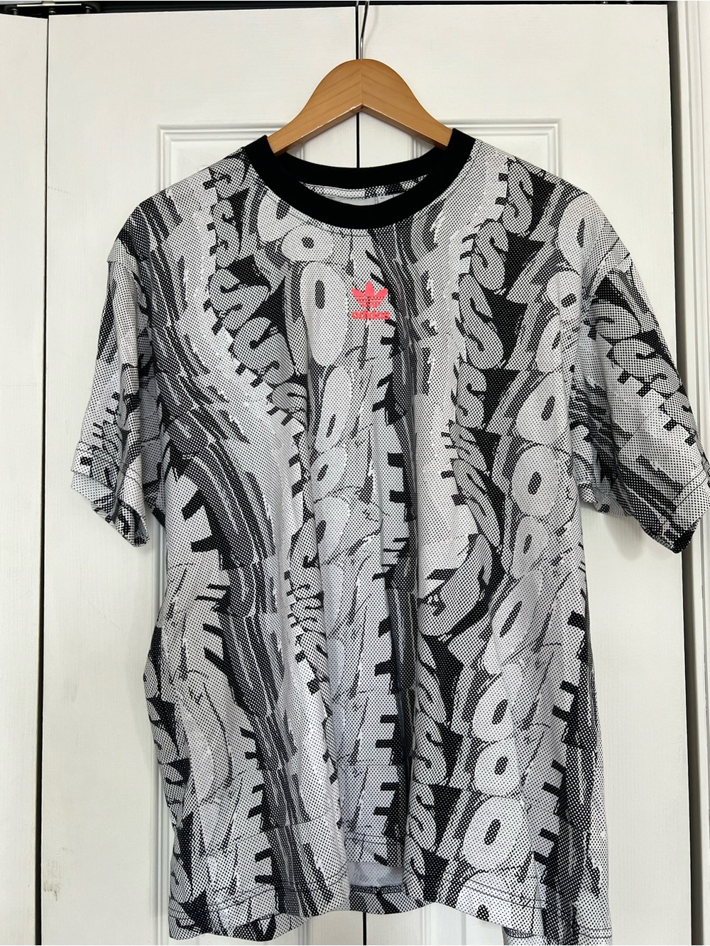 adidas Black & White ‘Love Unites’ Short-Sleeve Tee